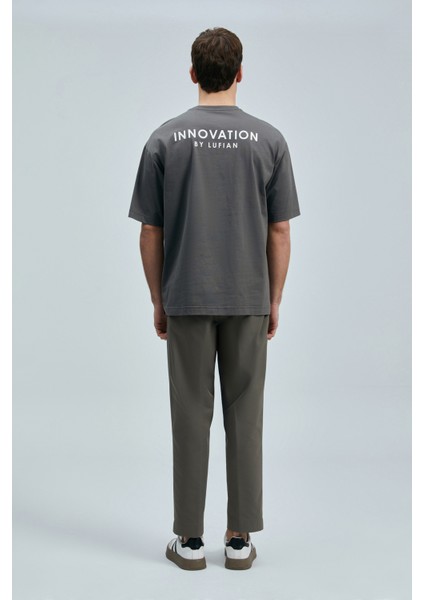 Omen Modern Grafik T- Shirt Siyah