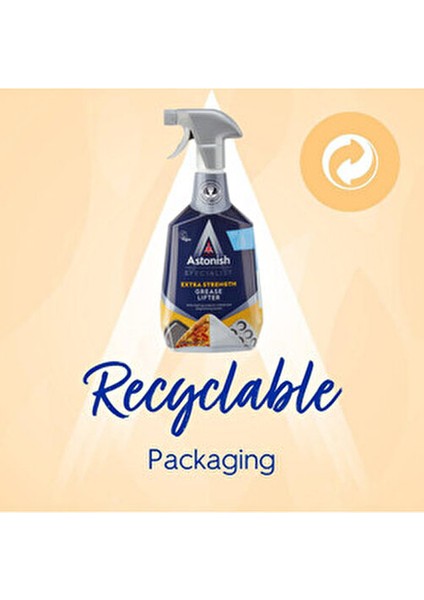 Vegan Ultra Yağ Sökücü Sprey Ekolojik Temizlik Gücü 750 ml Hızlı Etki