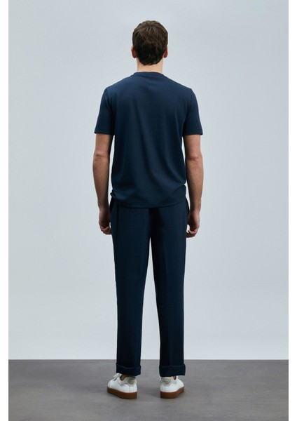Love Modern Grafik T- Shirt Lacivert
