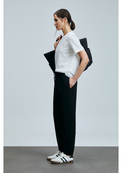 Porto Kadın Pantolon Siyah