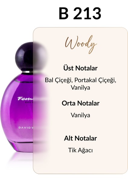 B213 Roberta 100 ml Kadın Parfüm | Woody fiyatları