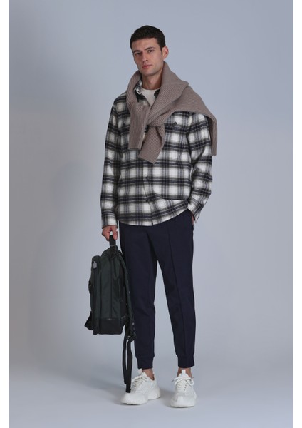 Eric Spor Erkek Chino Pantolon Slim Fit Lacivert