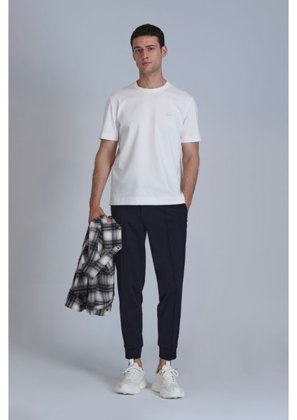 Eric Spor Erkek Chino Pantolon Slim Fit Lacivert