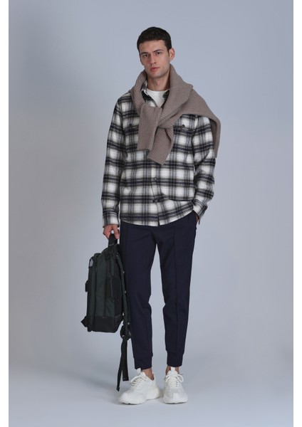 Eric Spor Erkek Chino Pantolon Slim Fit Lacivert