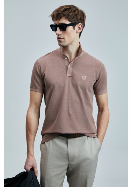 Vernon Smart Erkek Polo Tişört Gri