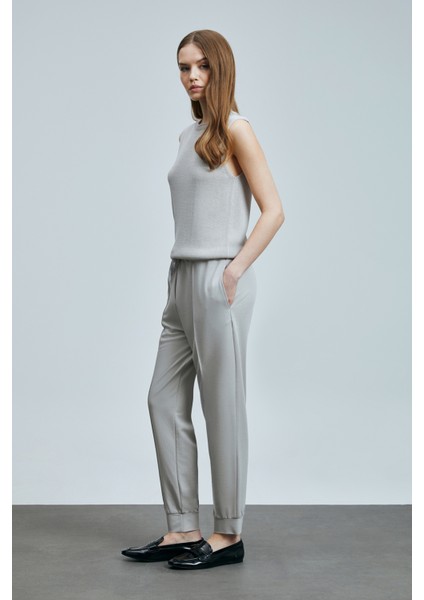 Porto Kadın Pantolon Siyah