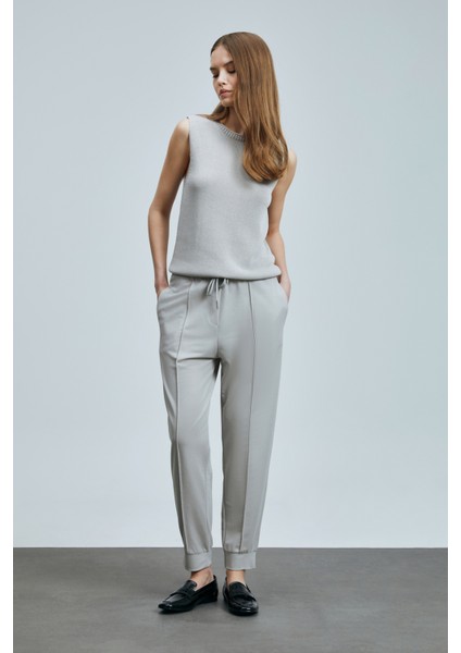 Porto Kadın Pantolon Siyah