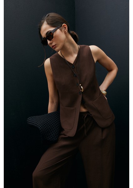 Ruma Kadın Yelek Siyah