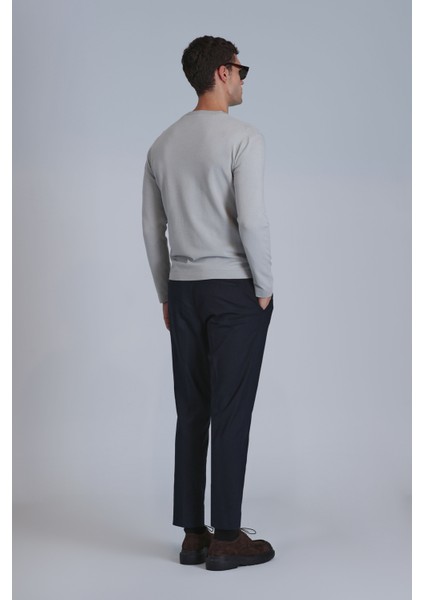 Glen Spor Erkek Chino Pantolon Slim Fit Siyah