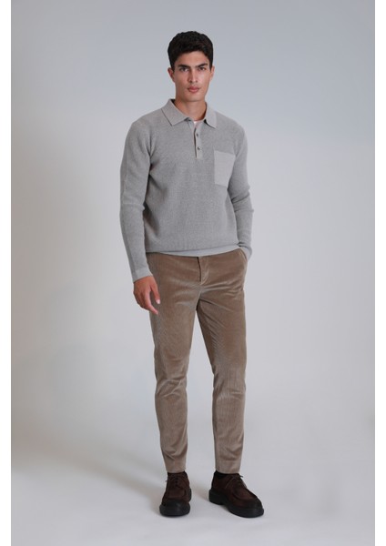 Onka Spor Erkek Chino Pantolon Slim Fit Lacivert