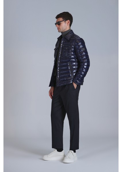 Clos Spor Erkek Chino Pantolon Slim Fit Lacivert