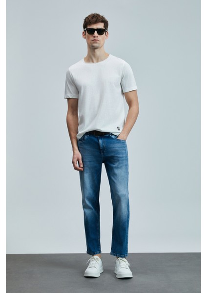 Junya Slim Fit Erkek T-Shirt Kırık Beyaz (111020259)