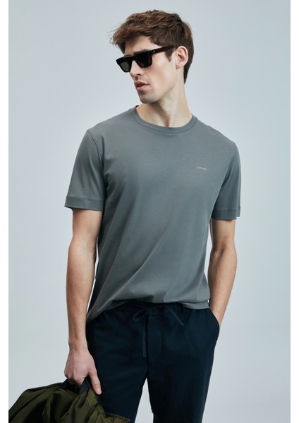 Bran Modern Grafik T- Shirt Siyah