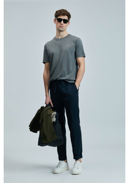 Bran Modern Grafik T- Shirt Siyah