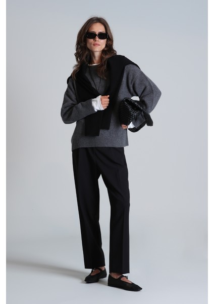 Arda Kadın Kazak Antrasit