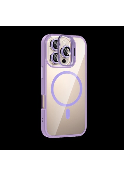 Apple iPhone 16 Pro Remim Lensli Magsafe Standlı Kapak fiyatları