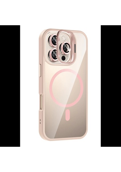 Apple iPhone 16 Pro Remim Lensli Magsafe Standlı Kapak fiyatları