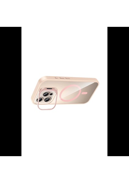 Apple iPhone 16 Pro Remim Lensli Magsafe Standlı Kapak fırsatları