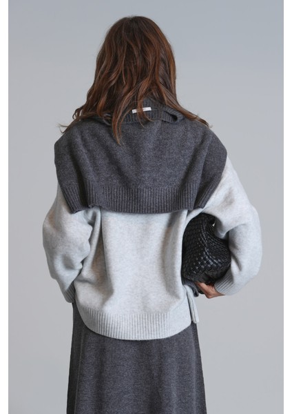 Arda Kadın Kazak Antrasit