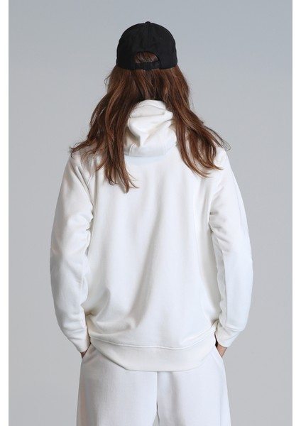 Sabrına Kadın Örme Sweatshırt Ekru
