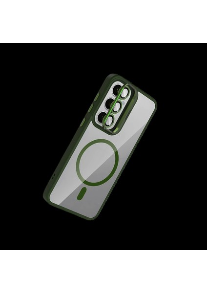 Samsung Galaxy S25 Remim Lensli Magsafe Standlı Kapak modelleri