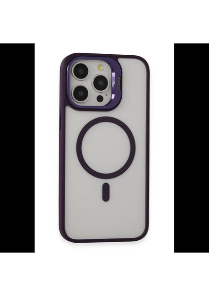 iPhone 15 Pro Max Kılıf Roblox Lens Magsafe Standlı Kapak