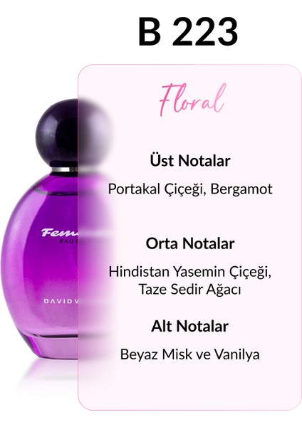 B223 More Relax 100 ml Kadın Parfüm | Citrus fiyatları