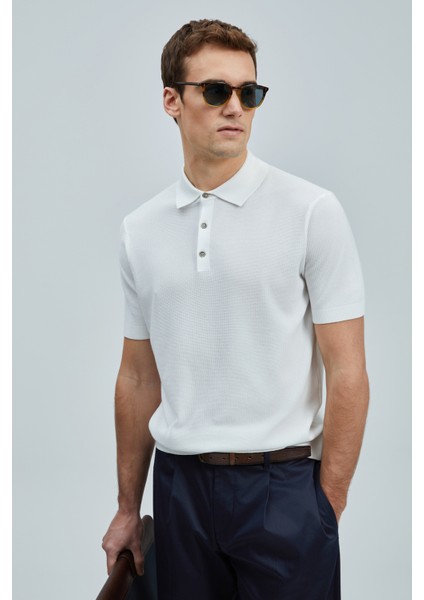111090114 Edwın Erkek Modal Karışımlı Kazak T- Shirt Erkek Tişort