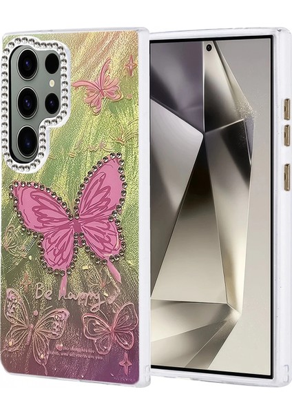 Samsung Galaxy S23 Ultra Kılıf Blade Aynalı Desenli Kapak - Desen 5