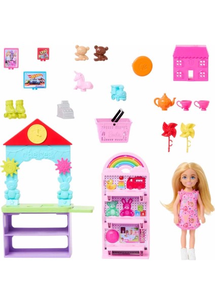 Nessiworld Barbie Chelsea Oyuncak Dükkanı Oyun Seti HNY59 fırsatları