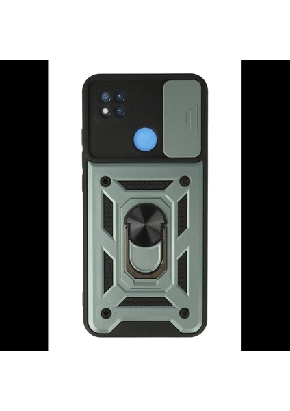 Xiaomi Redmi 9c Kılıf Pars Lens Yüzüklü Silikon