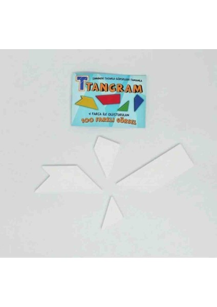 T Tangram Zeka Oyunu 100LÜ Görev Kitapçığı fiyatları