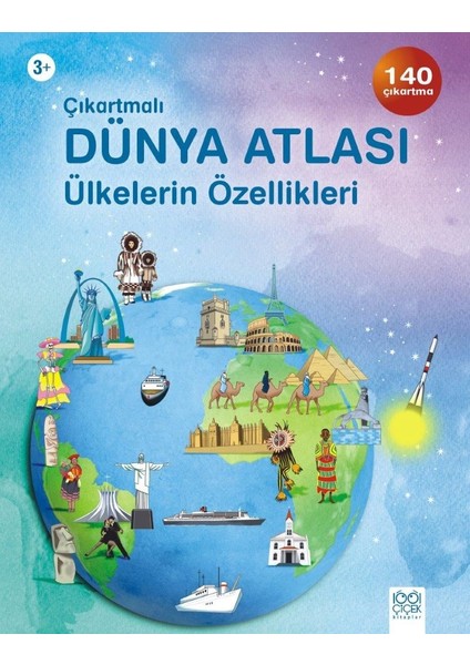 Çıkartmalı Dünya Atlası / Ülkelerin Özellikleri