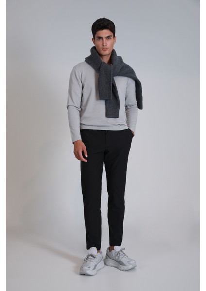 Luta Spor Erkek Chino Pantolon Slim Fit Lacivert