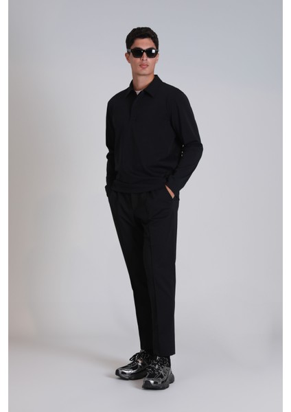 Antoni Spor Erkek Chino Pantolon Slim Fit Lacivert