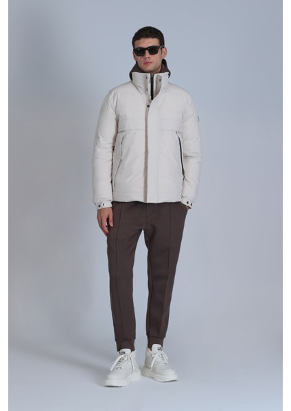 Andor Kaz Tüyü Erkek Mont Siyah