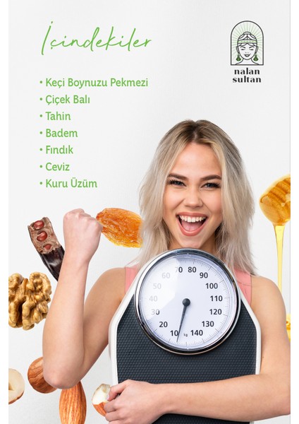 | Kilo Aldıran Macun %100 Doğal, İştah Açıcı-Kalori Destekli Karışım Macun, Kimyasal İçermez (700 gr)