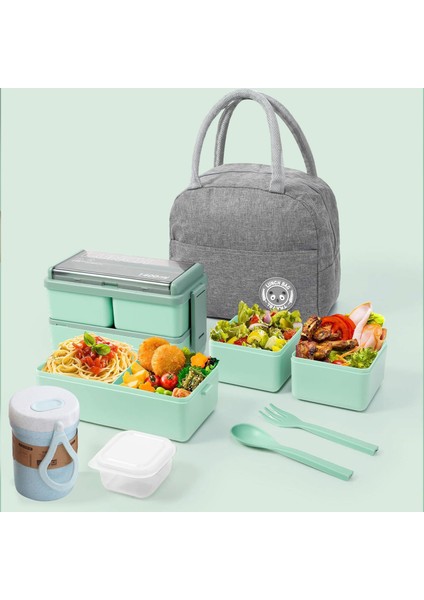 Bölmeli, Aromasız Öğrenci Beslenme Çantası (Yurt Dışından)
