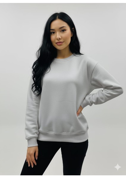 Bayan Bisiklet Yaka Sweatshırt