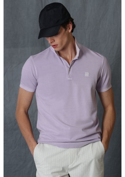 Vernon Spor Polo Yaka Erkek Tişört Lacivert