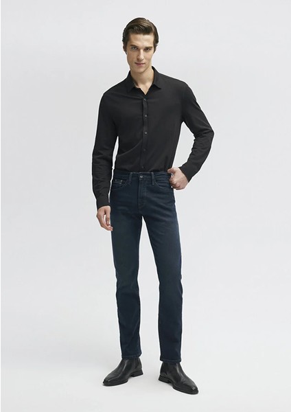 Martin Mavi Black Gölgeli Mavi Jean Pantolon 0037829624