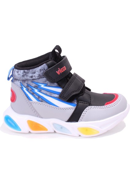 David 946P25K420 Siyah Ortopedik Günlük Işıklı Erkek Çocuk Spor Bot fiyatları