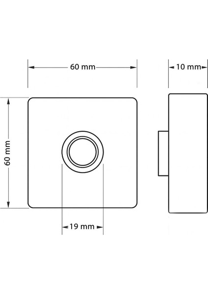 Z-201AK Antresit Paslanmaz Tek Kontak Zil Butonu Kırmızı LED fiyatları