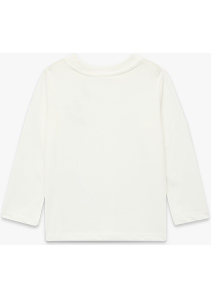 Pamuklu Uzun Kollu Bisiklet Yaka Atatürk Baskılı Tişört fiyatları