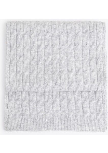 Örgü Desenli Yumuşak Dokulu Uzun Atkı fiyatları