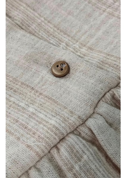 Dantel Detaylı %100 Pamuk Müslin Kumaş Bebek ve Çocuk Kız Ikili Takım indirimleri