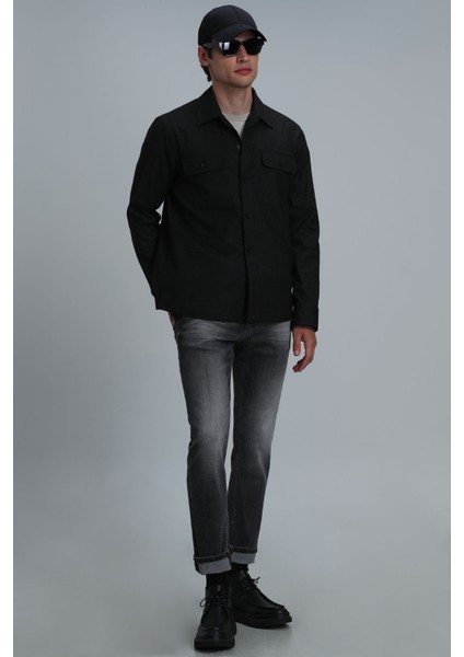 Cames Smart Jean Erkek Pantolon Slim Fit Gri