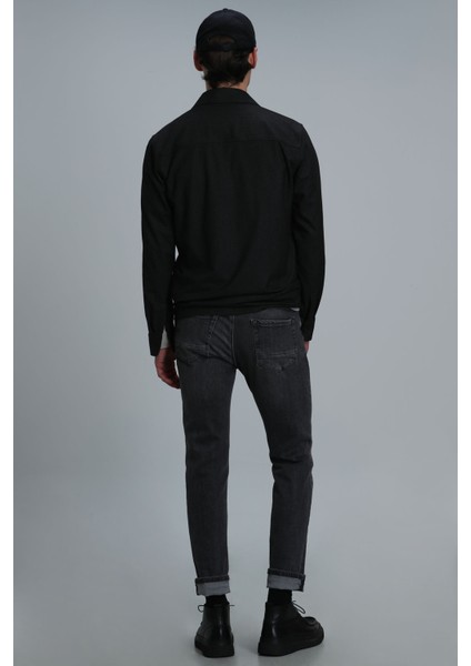 Cames Smart Jean Erkek Pantolon Slim Fit Gri