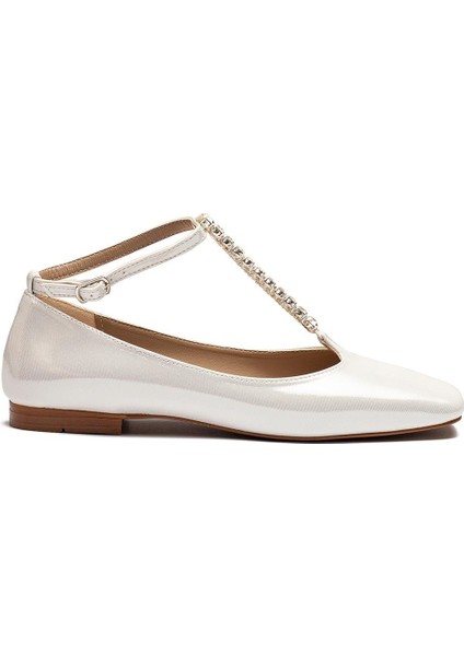 Kadın Taş Tokalı Parlak Babet Ayakkabı 2205 fiyatları