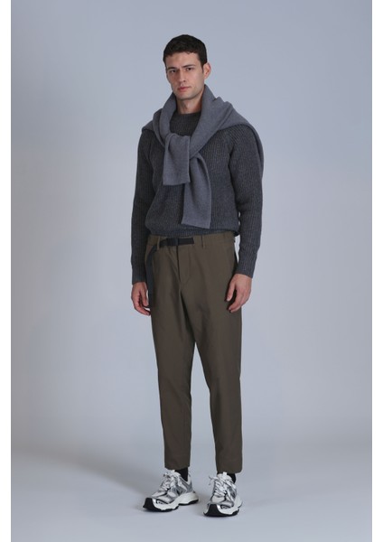 Hıdden Spor Erkek Chino Pantolon Slim Fit Siyah